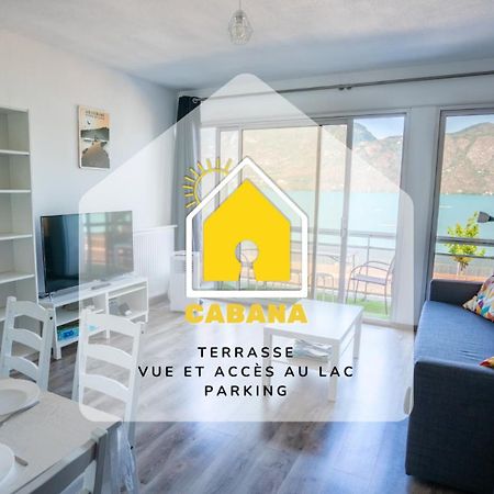 Cabana & Fenetre Sur Lac - Terrasse & Parking Tresserve エクステリア 写真
